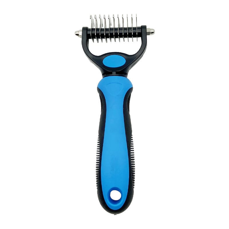 🐾 Professional Deshedding Tool for Dogs & Cats – Gentle, Efficient & Fur-Free Home ✨💖-purrpetclean