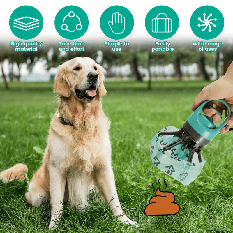 🎁SELLING FAST! 🐕 70K+ SOLD -Portable Poop Scooper with Bags-purrpetclean