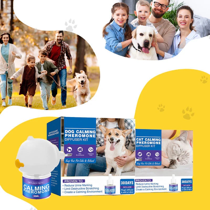 🐾✨️Dog Claming Pheromone Diffuser Kit-purrpetclean