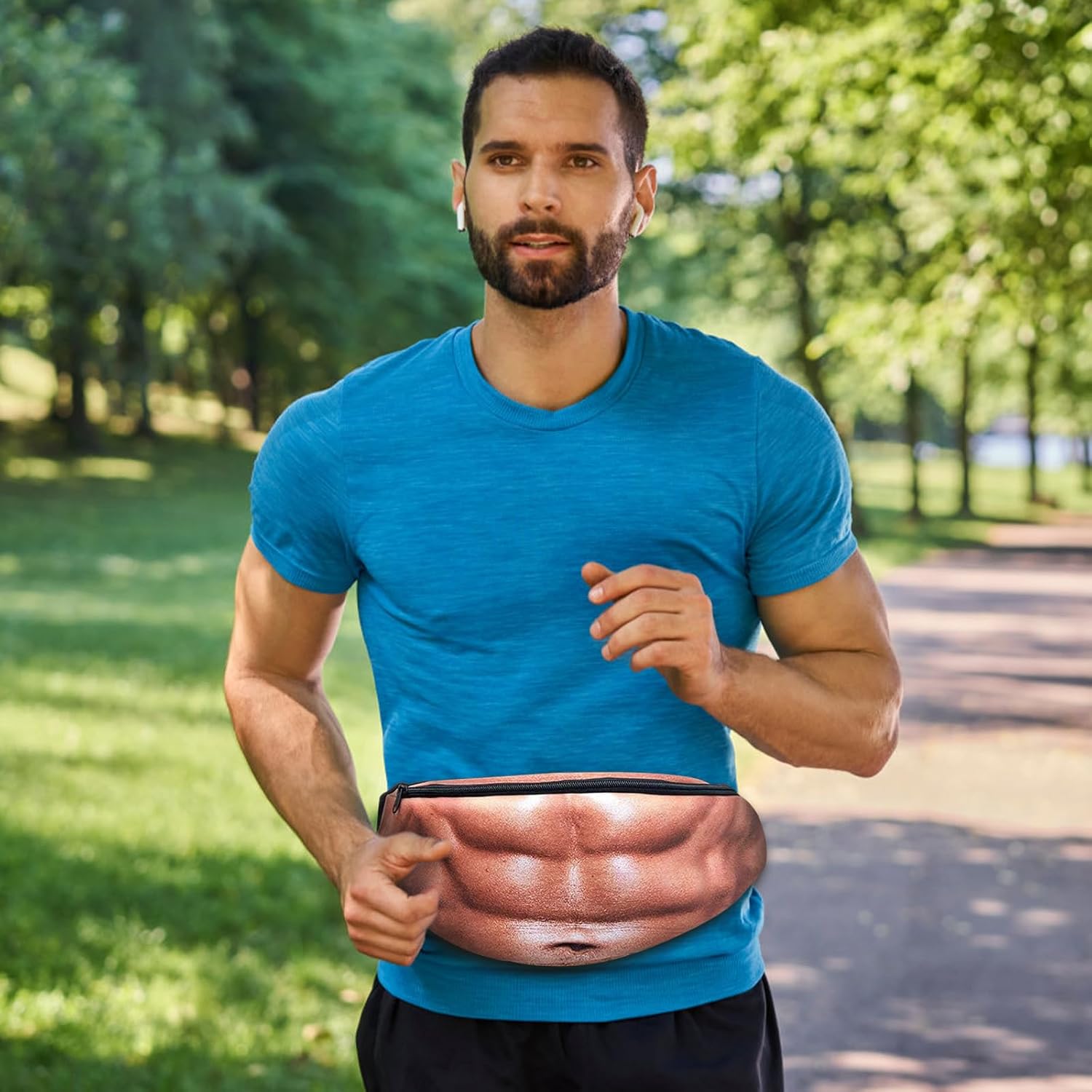 🔥LAST DAY | Limited‑Time 50% OFF💪Beer Belly & Muscle Fanny Pouch 🤪
