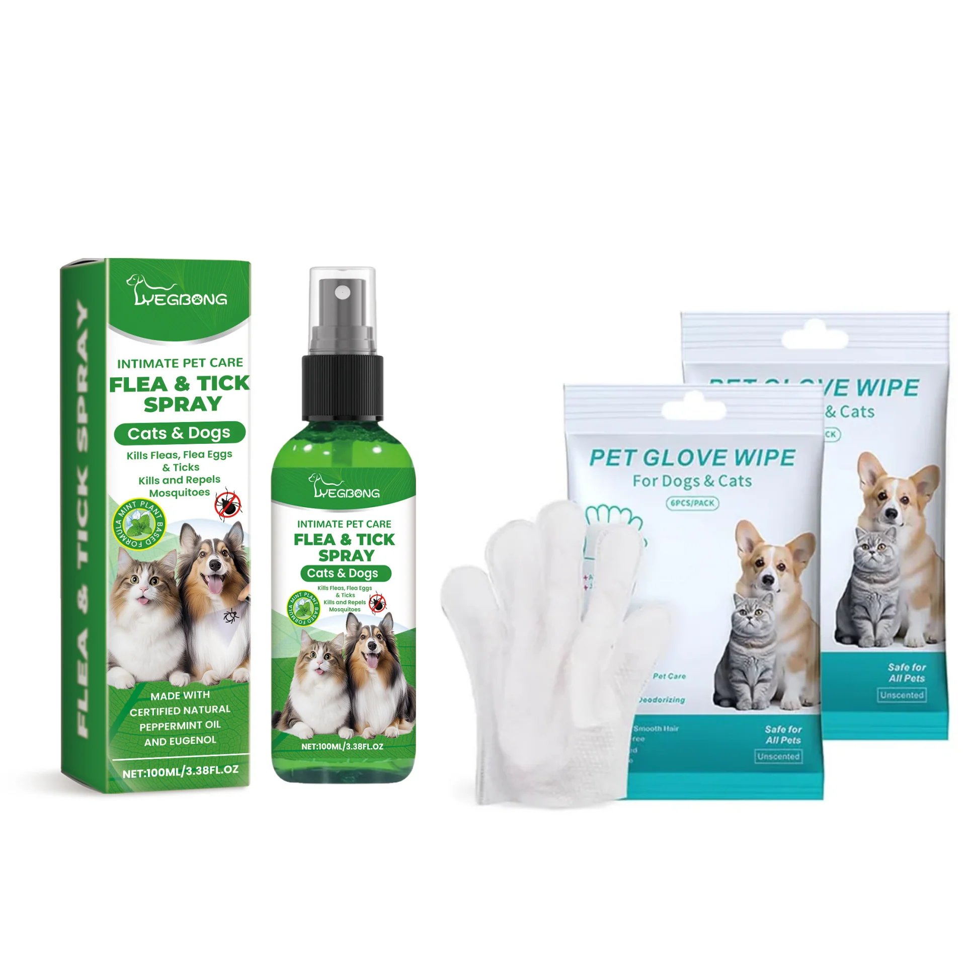 🐶🐱Natural Flea & Tick Spray for Dogs and Cats-purrpetclean