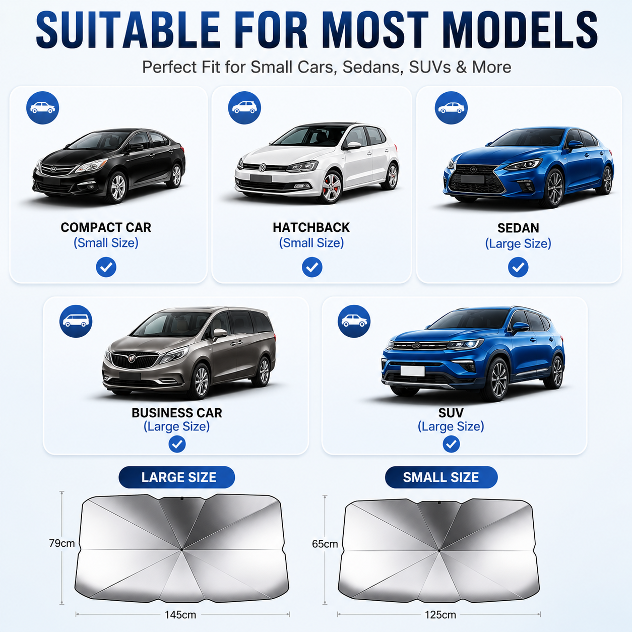 🏆LAST DAY SALE 60% OFF!!💕SunShade Foldable Heat Protector