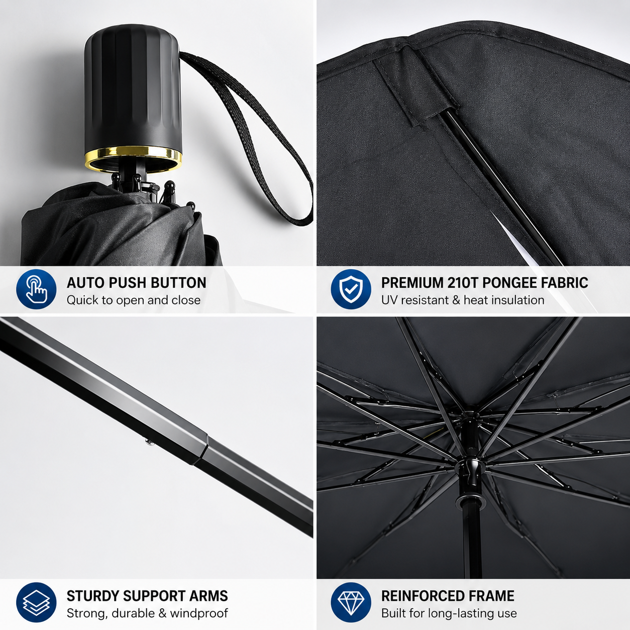 🏆LAST DAY SALE 60% OFF!!💕SunShade Foldable Heat Protector