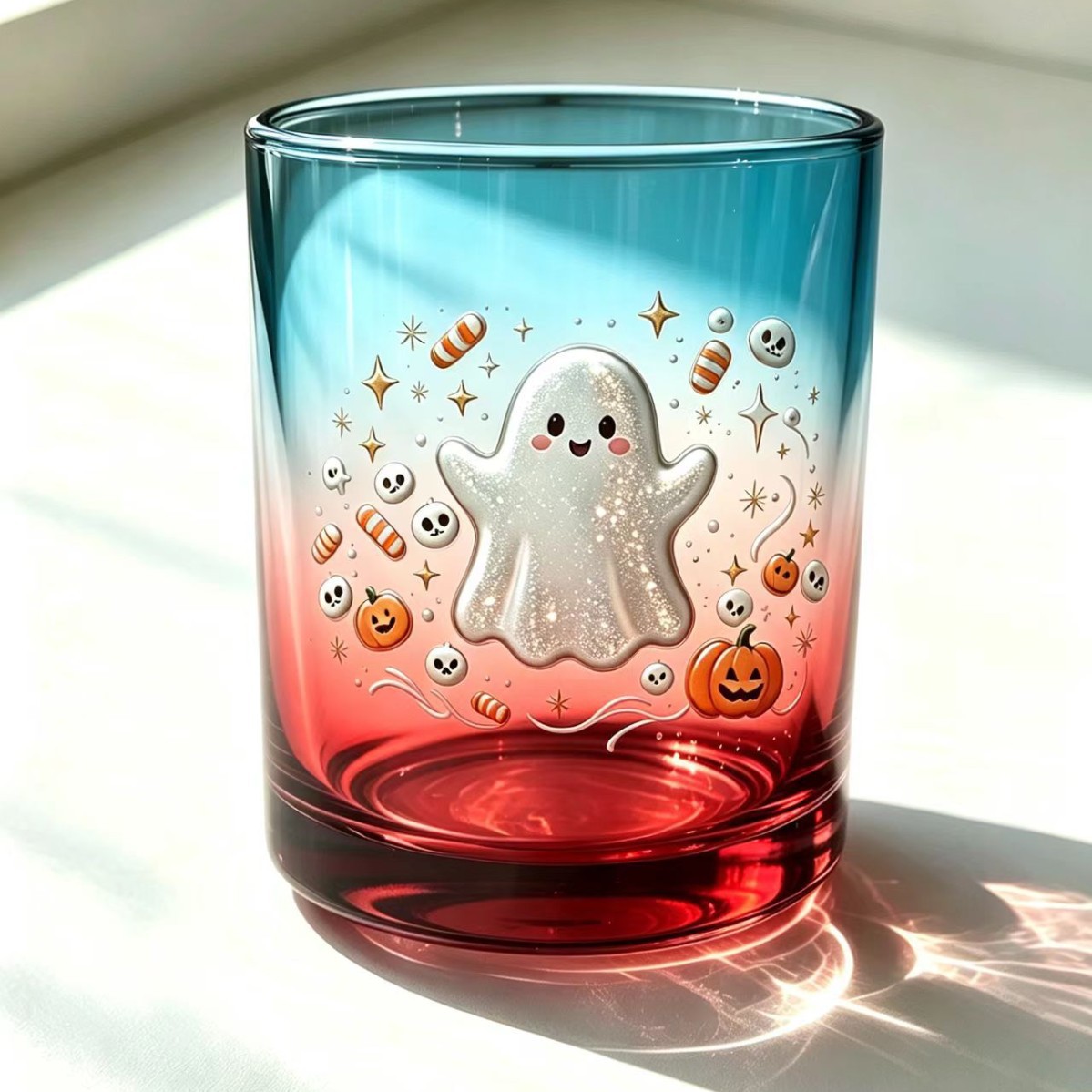 🔥LAST DAY | Limited‑Time 50% OFF✨Elegant Halloween Whiskey Glass 🥃