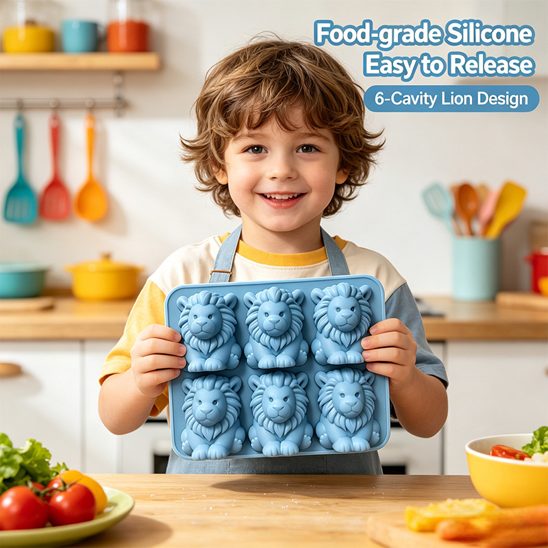 ⏳Last Day Special Price $13.99!!🐮 Mini Highland Cow Ice Cube Mold – Cute 3D Ice for Drinks, Parties & Gifts
