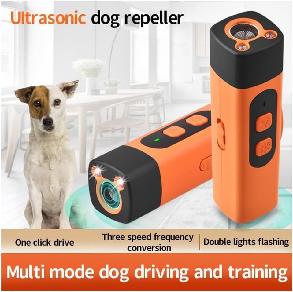 🐶Ultrasonic Dog Bark Deterrent Device – Humane & Effective Dog Repeller-purrpetclean