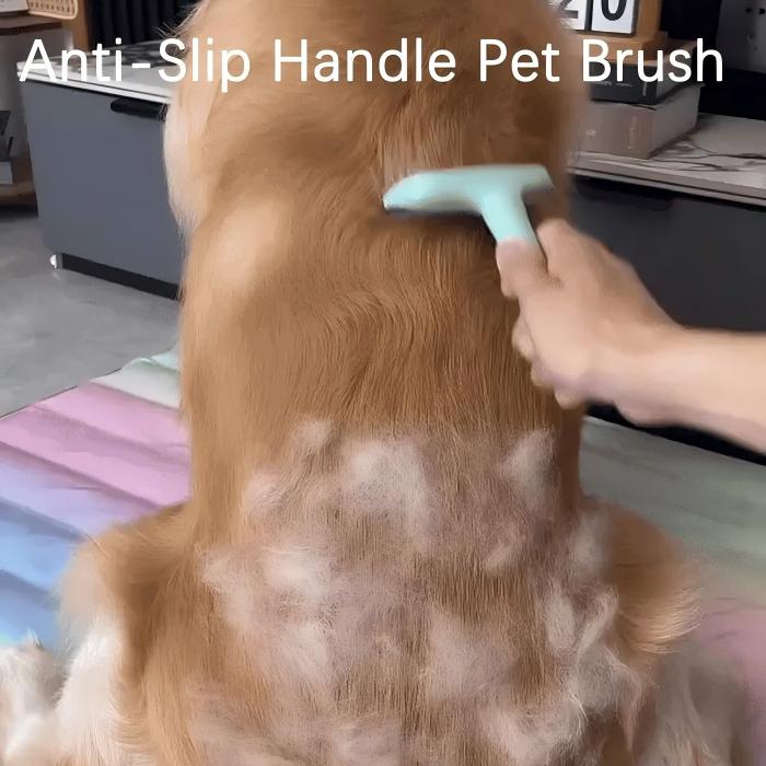 V-Tooth Deshedding Comb for Pets-purrpetclean