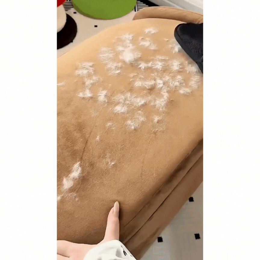 Pet Hair Removal Gloves-purrpetclean
