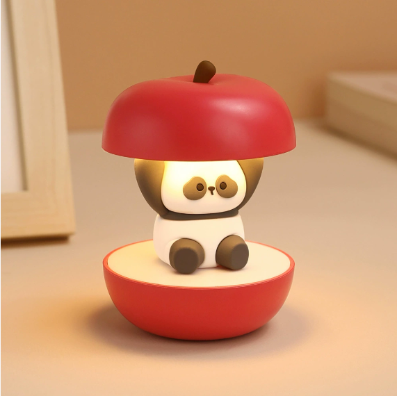 💖 Szczęśliwego Świątecznego Panda Night Light