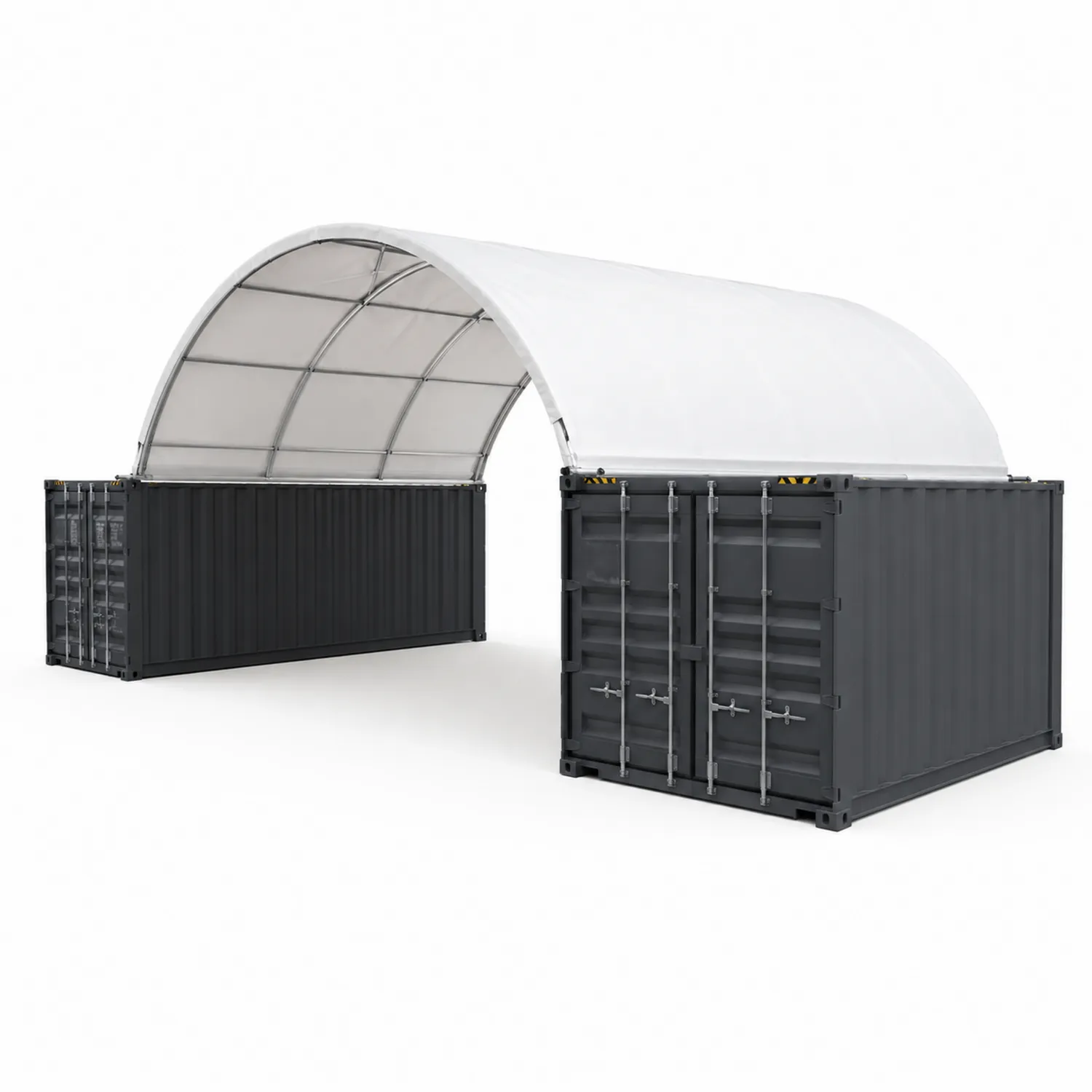Copertura per Container in Acciaio e PVC-Selvoriux