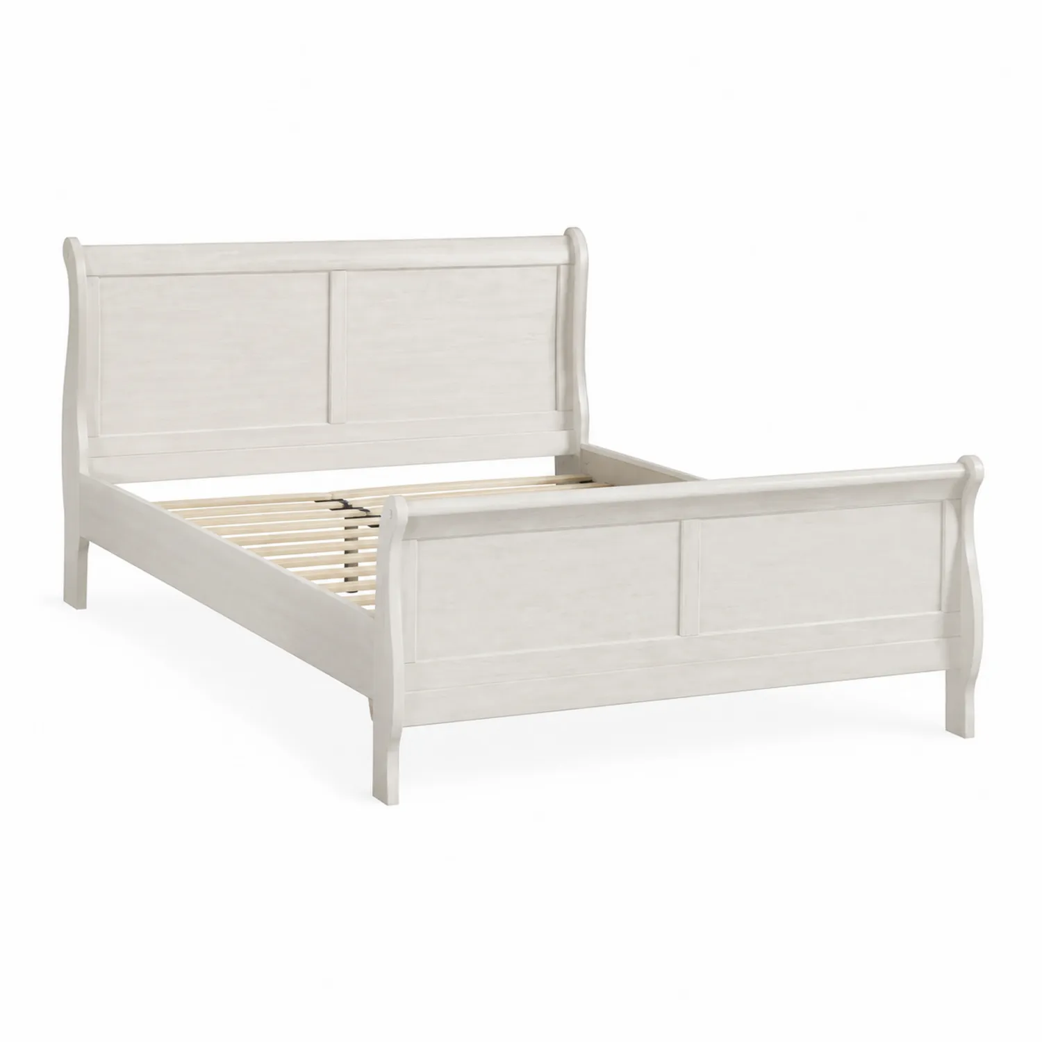 Letto in legno bianco 200x160 cm