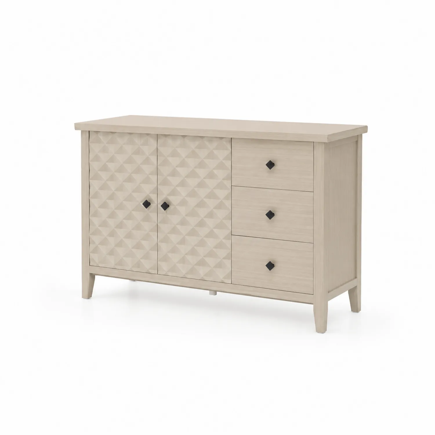 Credenza in Legno con Cassetti Beige