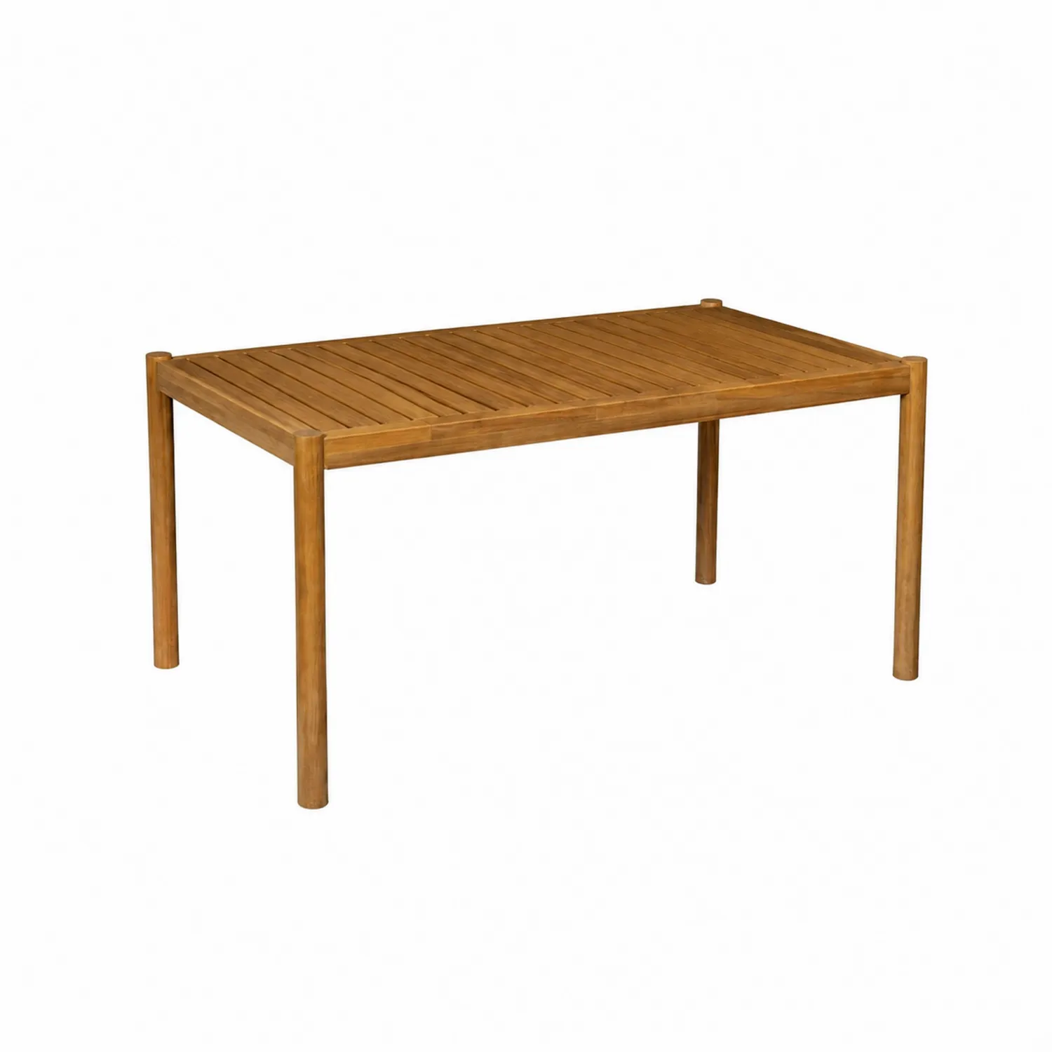 Tavolo da pranzo rettangolare in legno di teak per esterni