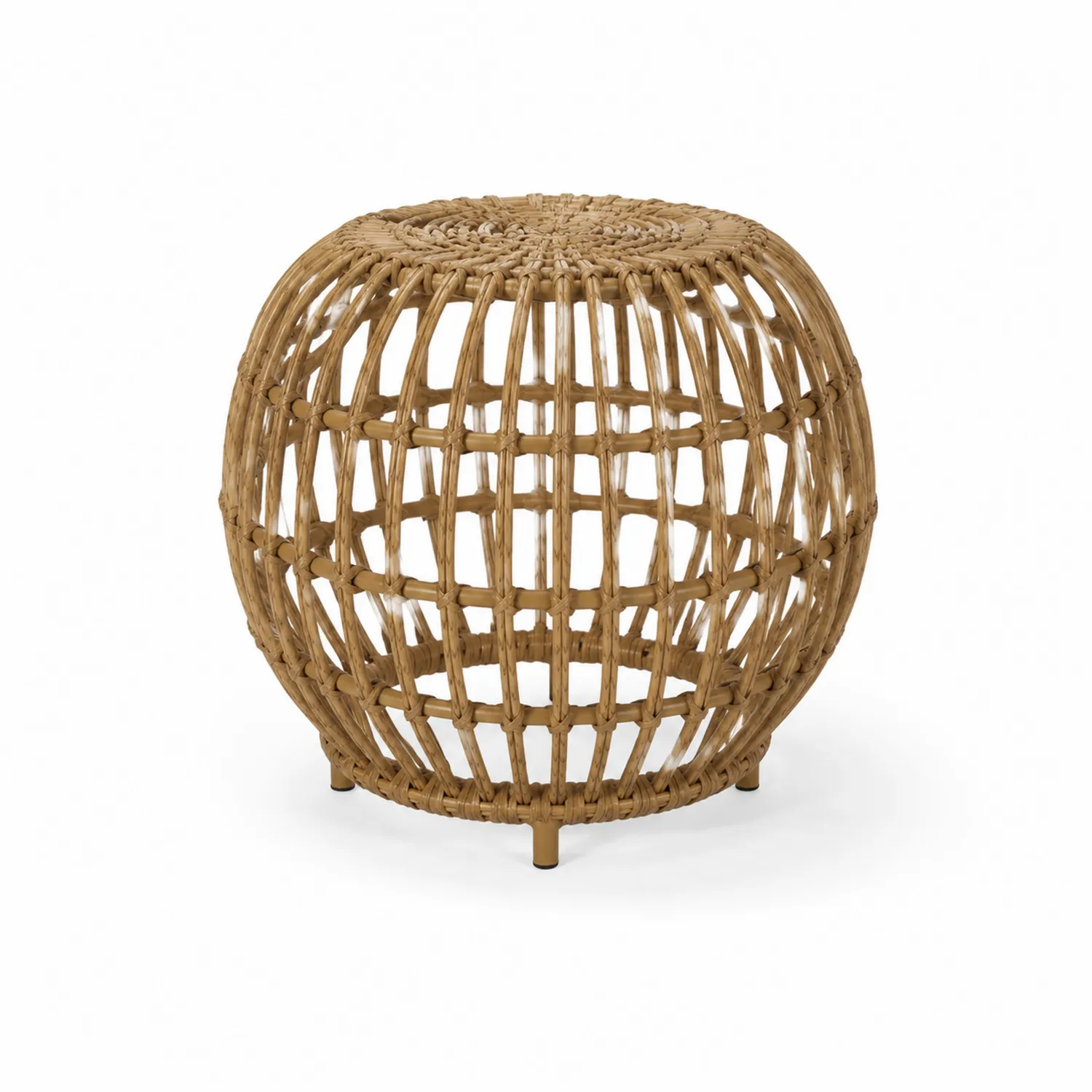 Tavolino in Rattan Rotondo 40 cm