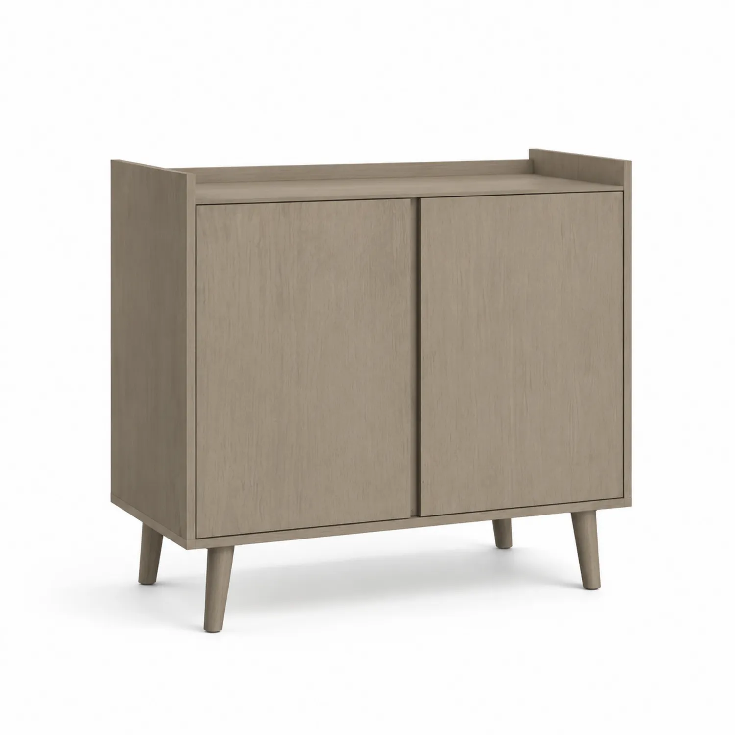 Armario de madera con puertas, Beige