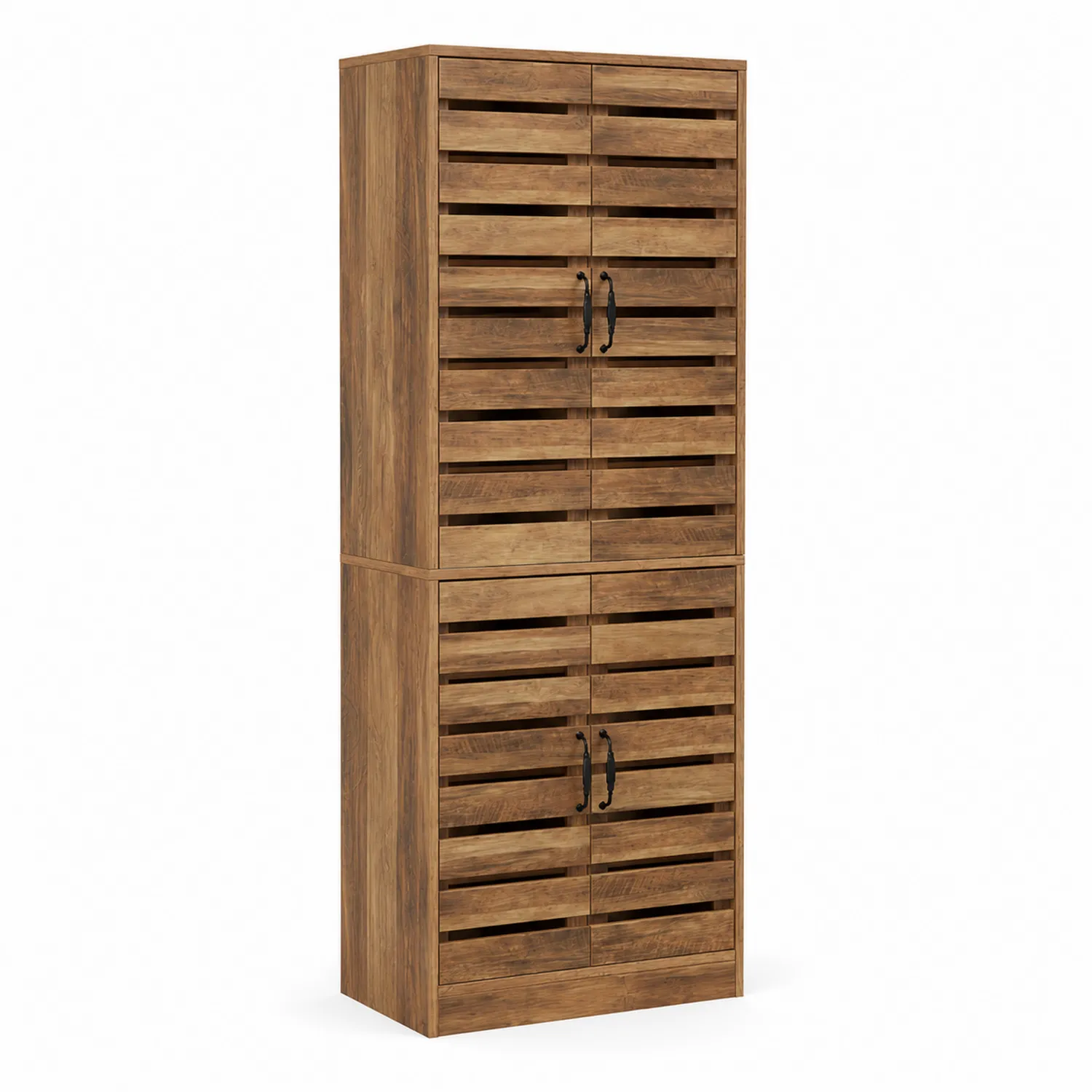 Armario de Madera de Mango Marrón 180x80x40 cm
