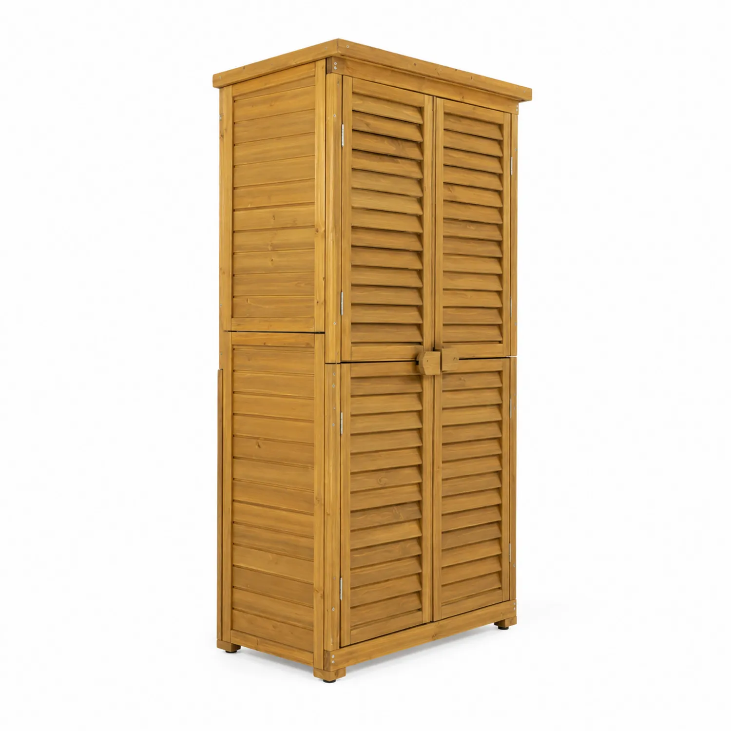 Cobertizo de madera de pino 180x75x50 cm