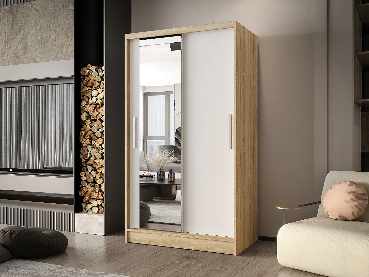 Schlafzimmer,Schlafzimmermöbel,Kleiderschrank-COZYELUME