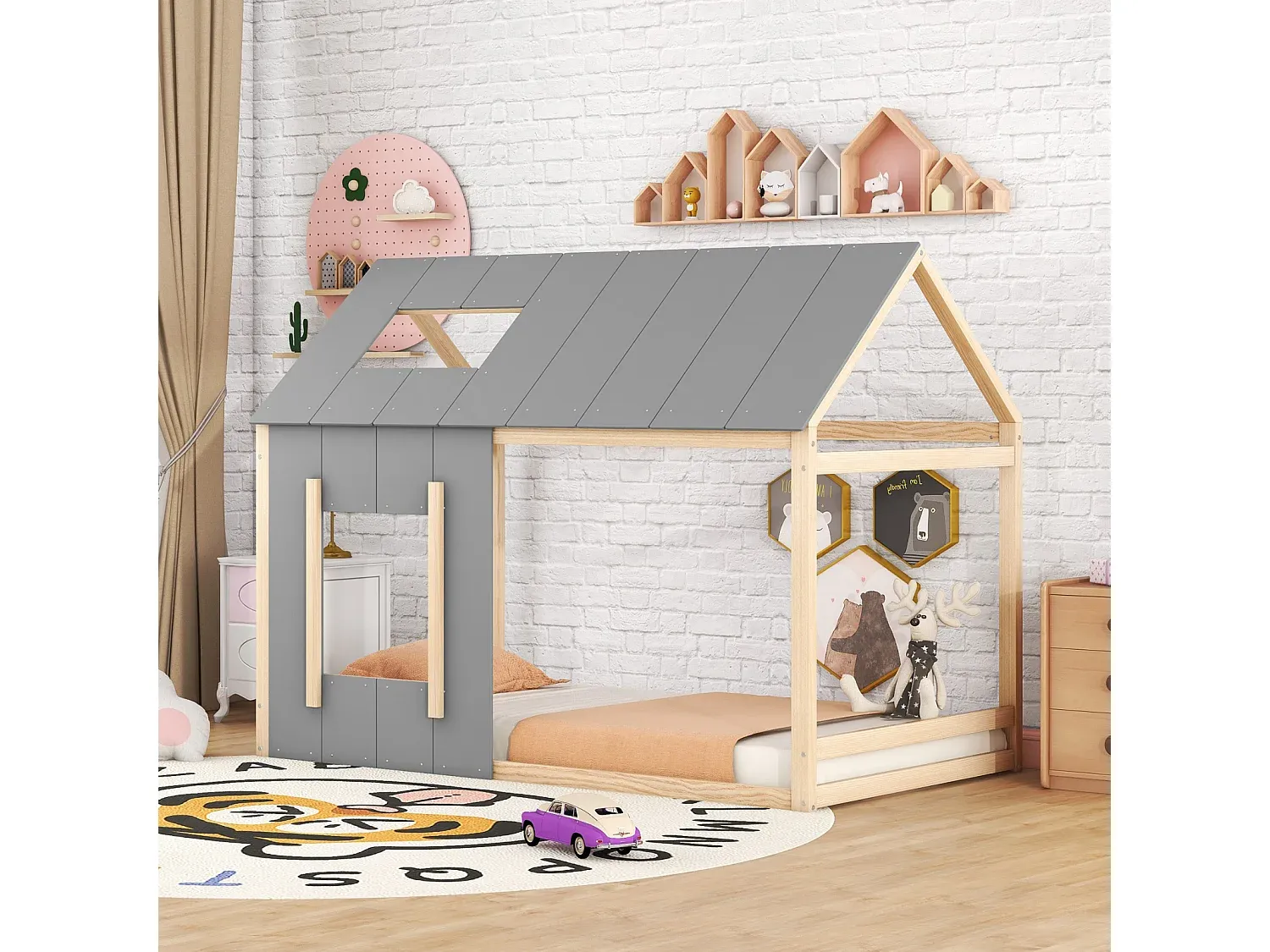 Schlafzimmer,Bereich Bett,Hausbett-COZYELUME