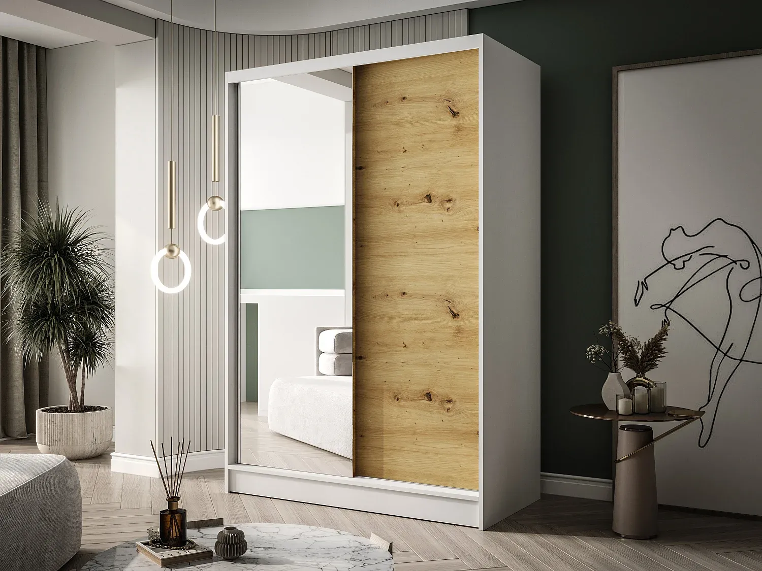 Schlafzimmer,Schlafzimmermöbel,Kleiderschrank-COZYELUME