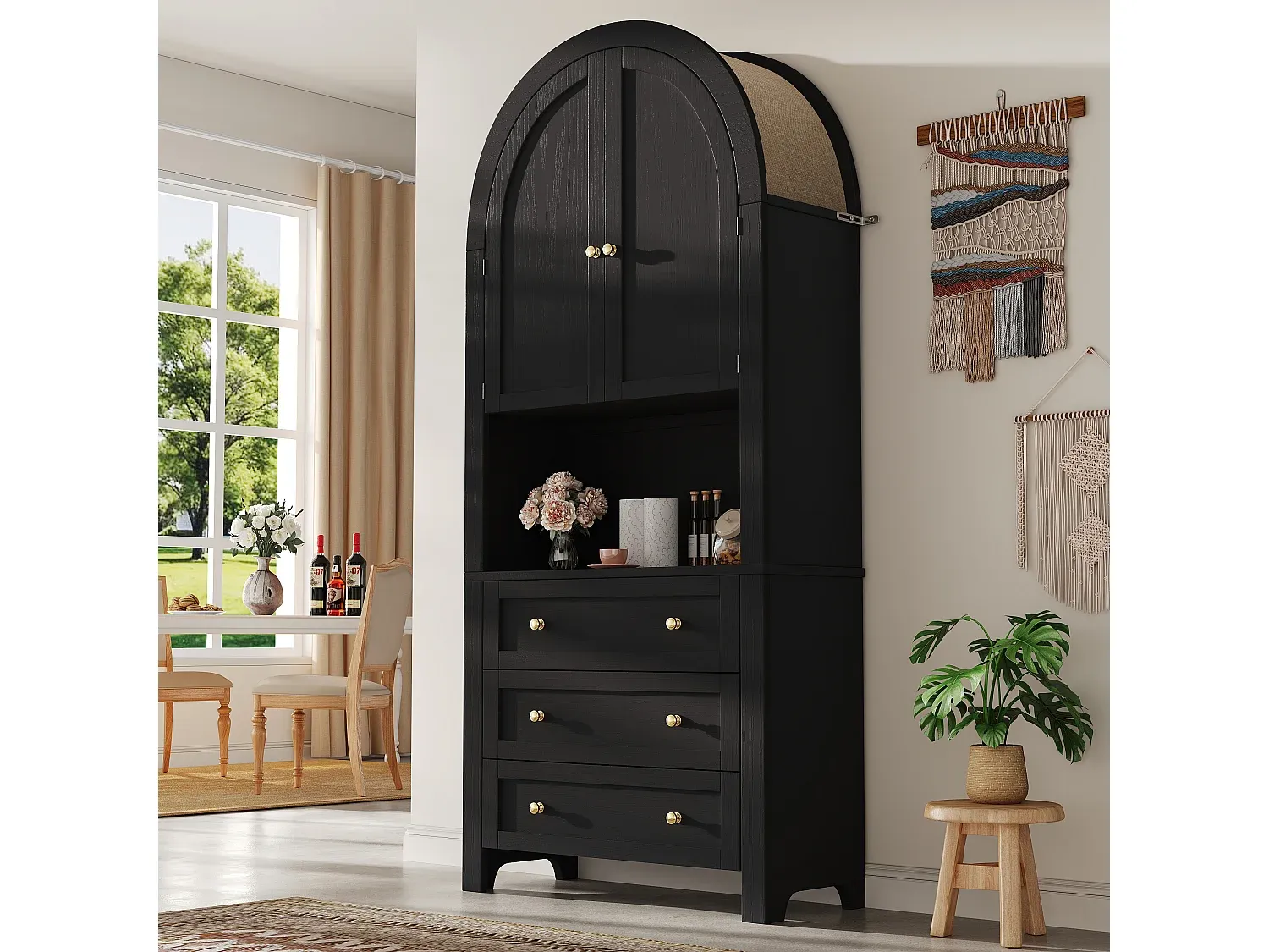 Esszimmer und Küche,Esszimmermöbel,Sideboard-COZYELUME