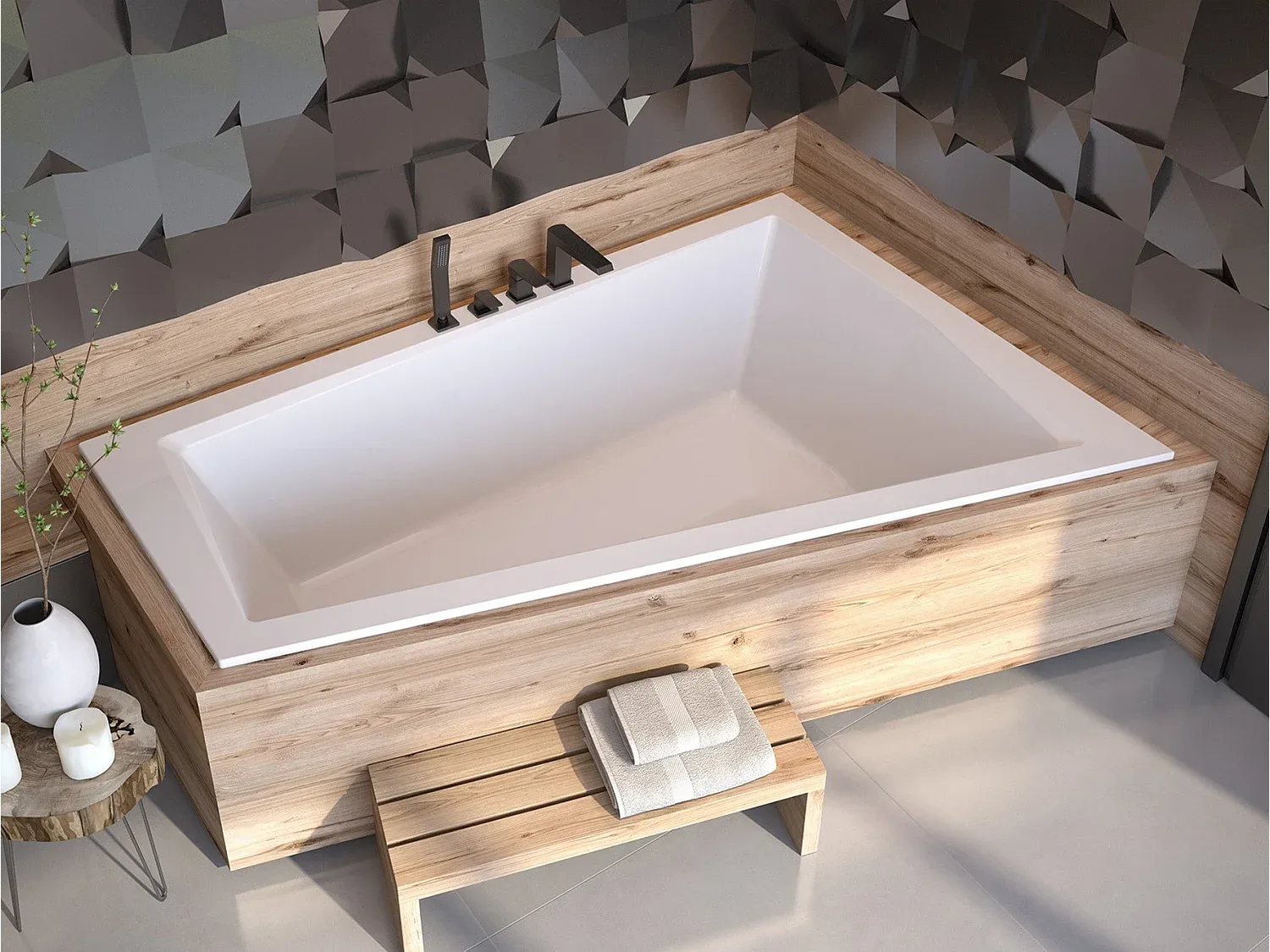 Badezimmer,Bereich Badewanne,Badewanne (Standard)-COZYELUME