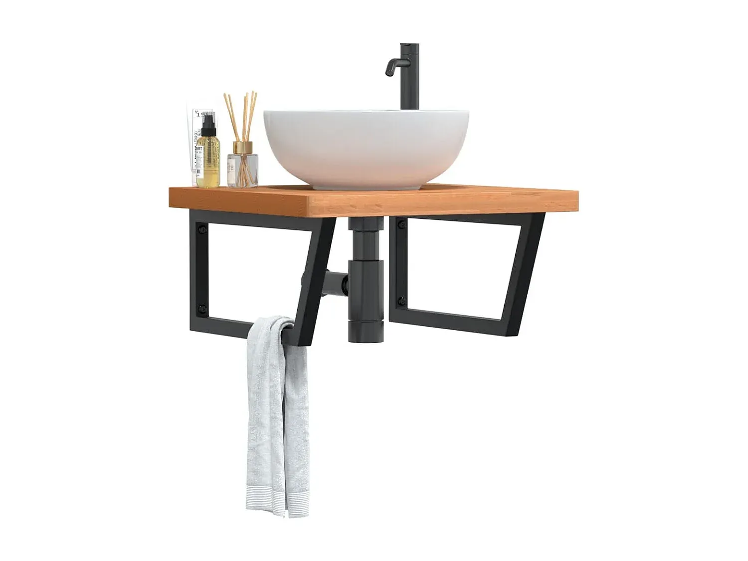 Badezimmer,Bereich Badezimmermöbel,Waschtischplatte (mit Aufsatzwaschbecken)-COZYELUME