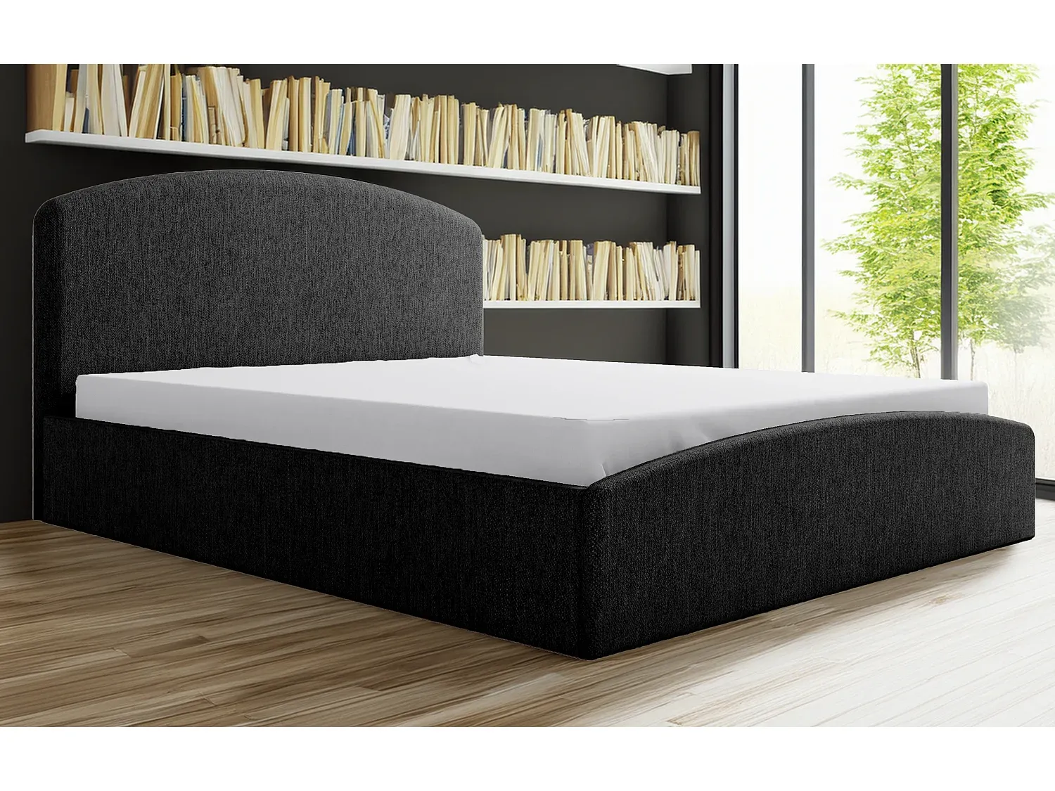 Schlafzimmer,Bereich Bett,Bett mit Bettkasten-COZYELUME