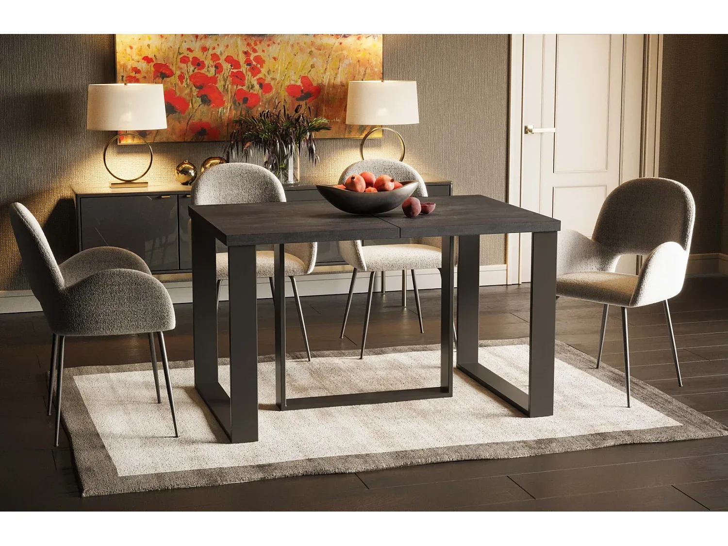 Esszimmer und Küche,Esszimmermöbel,Ausziehbarer Tisch-Livavenao
