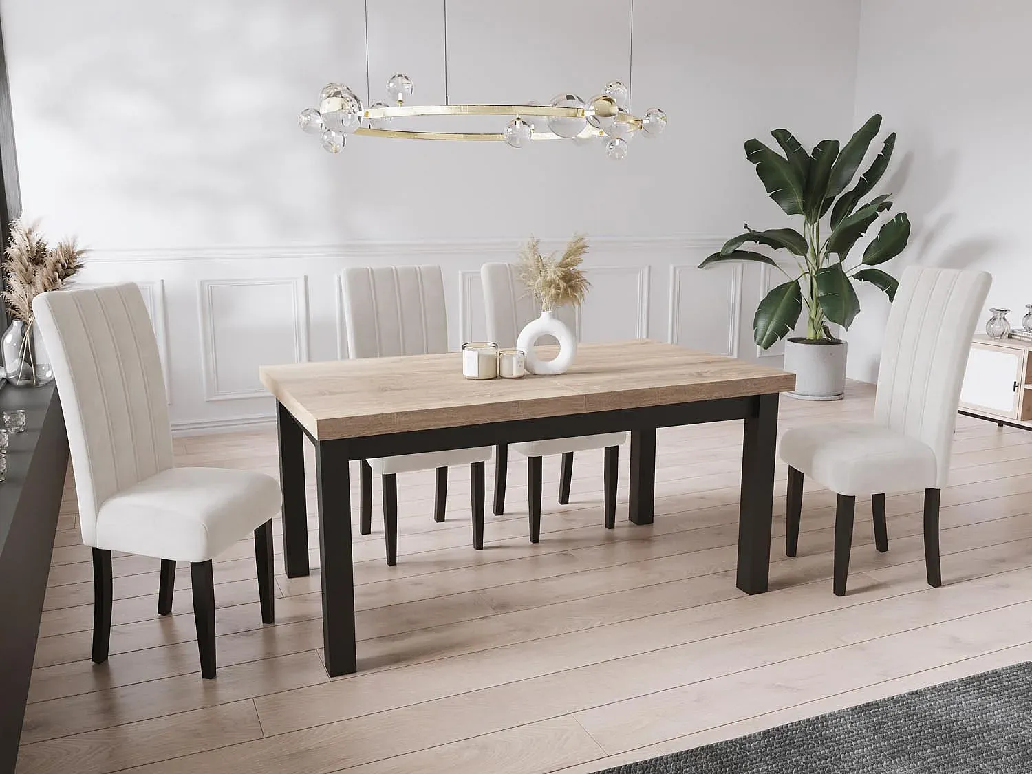 Esszimmer und Küche,Esszimmermöbel,Ausziehbarer Tisch-Livavenao