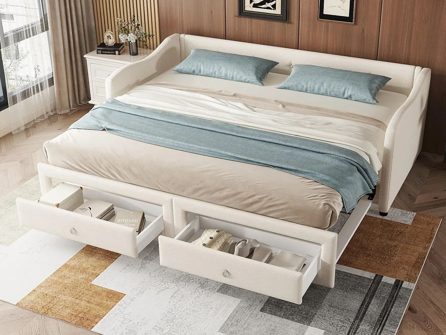 Schlafzimmer,Bereich Bett,Sofabett-Livavenao