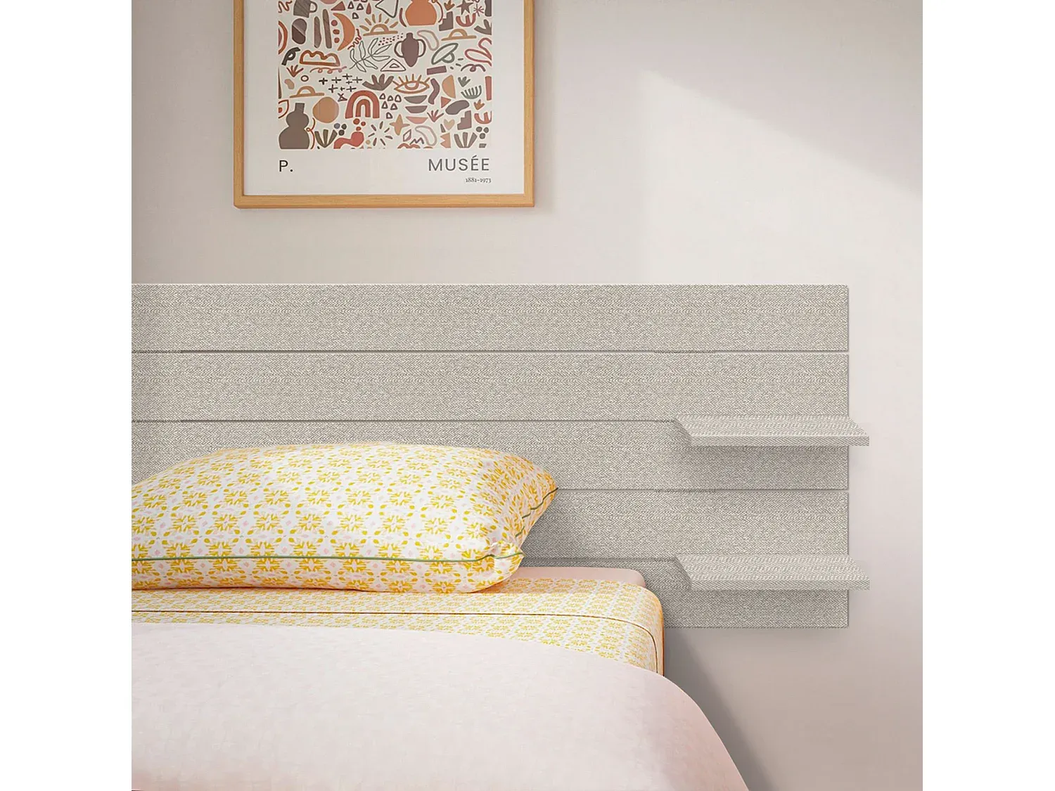 Schlafzimmer,Bettkopfteil und Bettüberbau,Bettkopfteil-Livavenao
