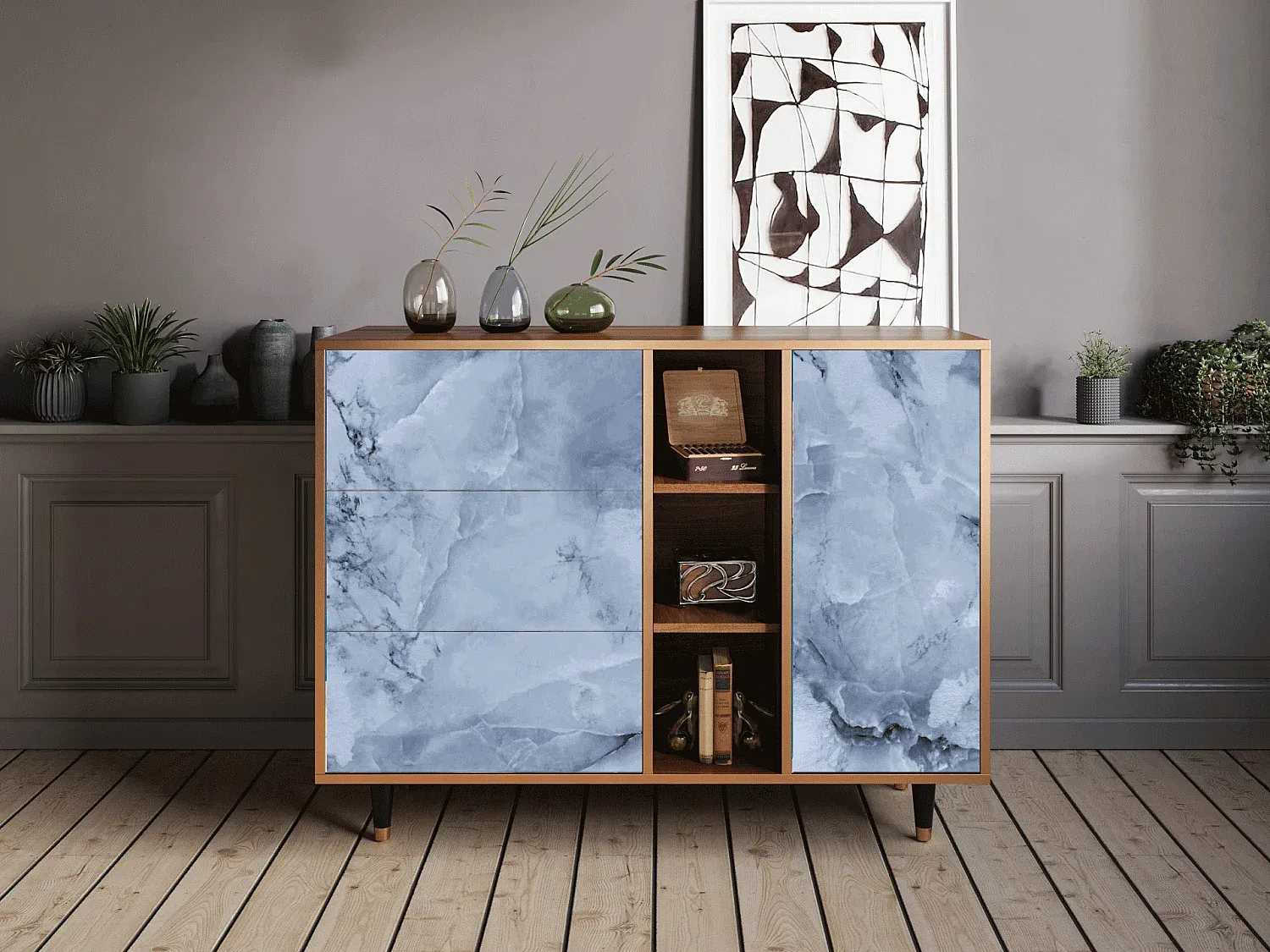 Esszimmer und Küche,Esszimmermöbel,Sideboard-Livavenao