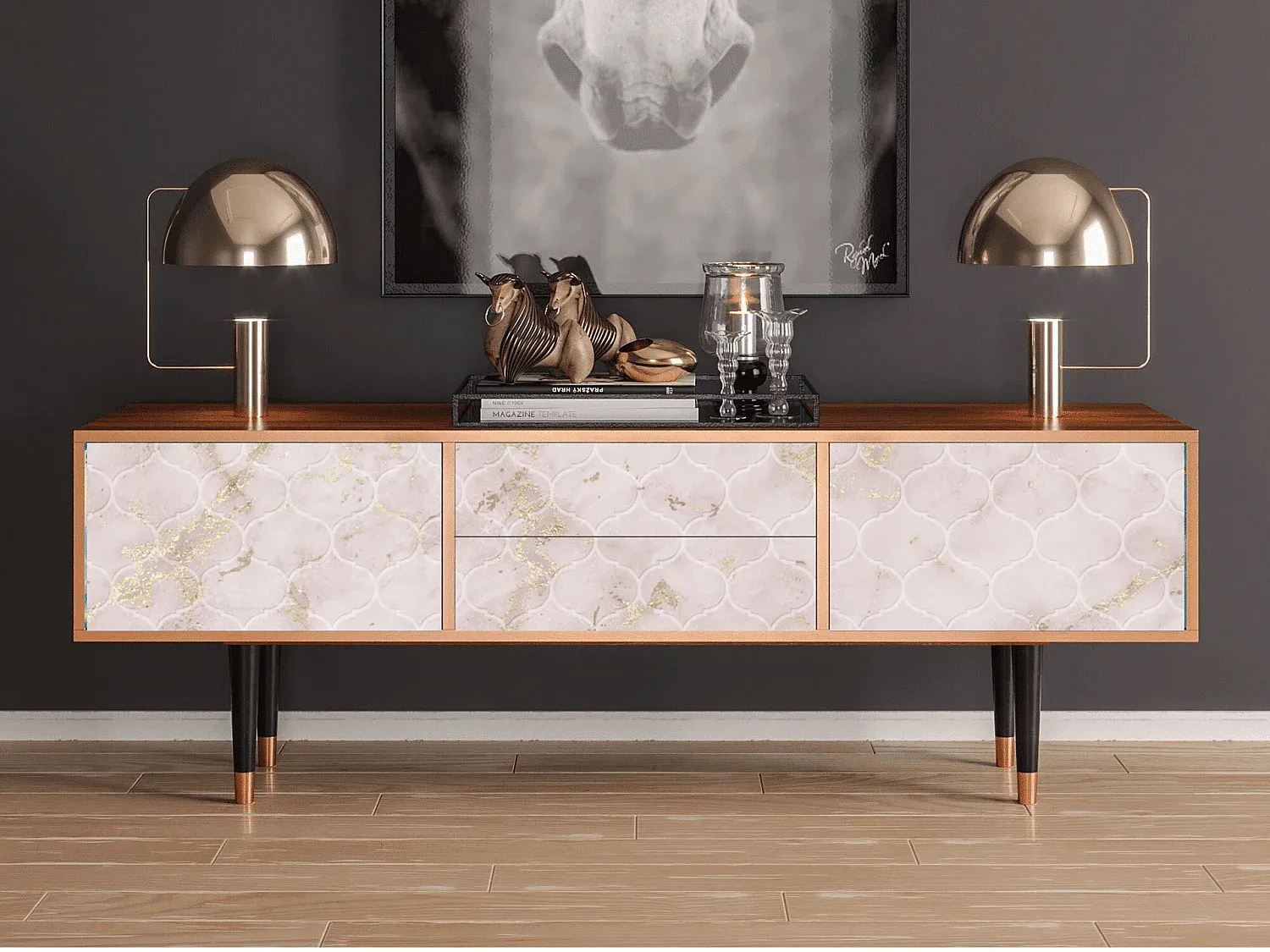 Wohnzimmer und Flur,Wohnzimmermöbel,TV-Board-Livavenao
