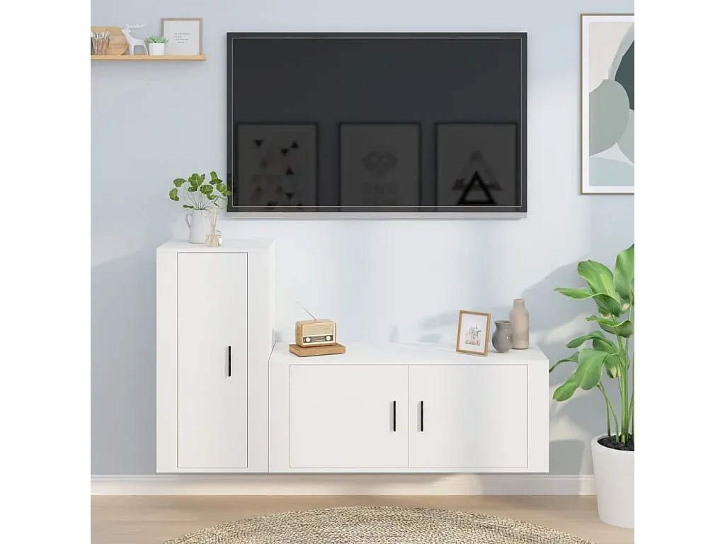 Wohnzimmer und Flur,Wohnzimmermöbel,TV-Board-Livavenao