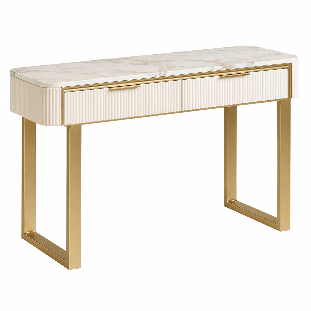 Consola Marble Luxe Cream-loftmelo