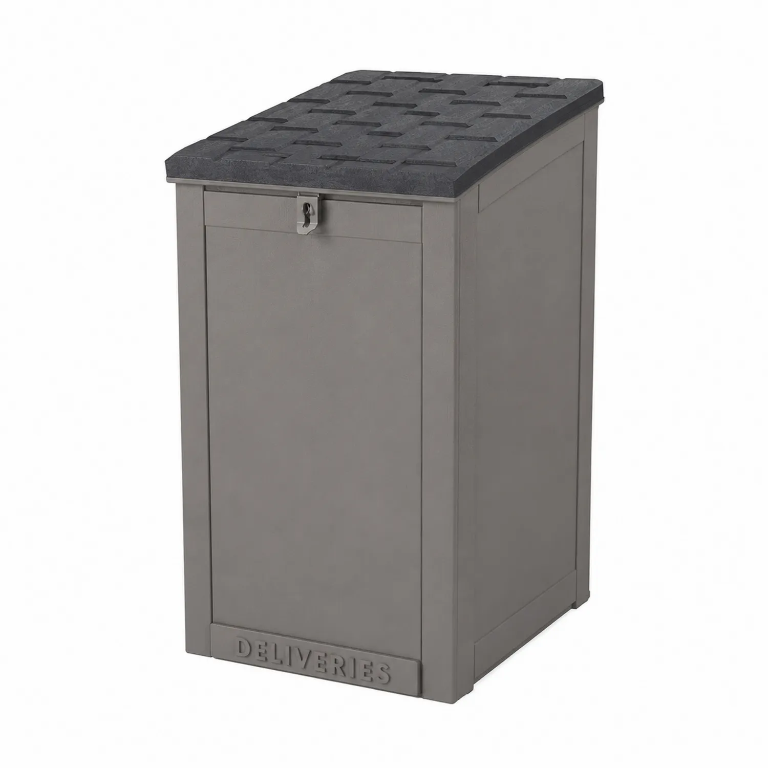 Contenedor de Entregas de Plástico Polipropileno Gris