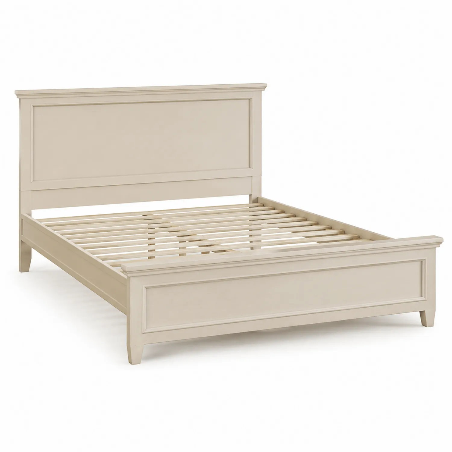 Holzbett Beige 200 x 160 cm