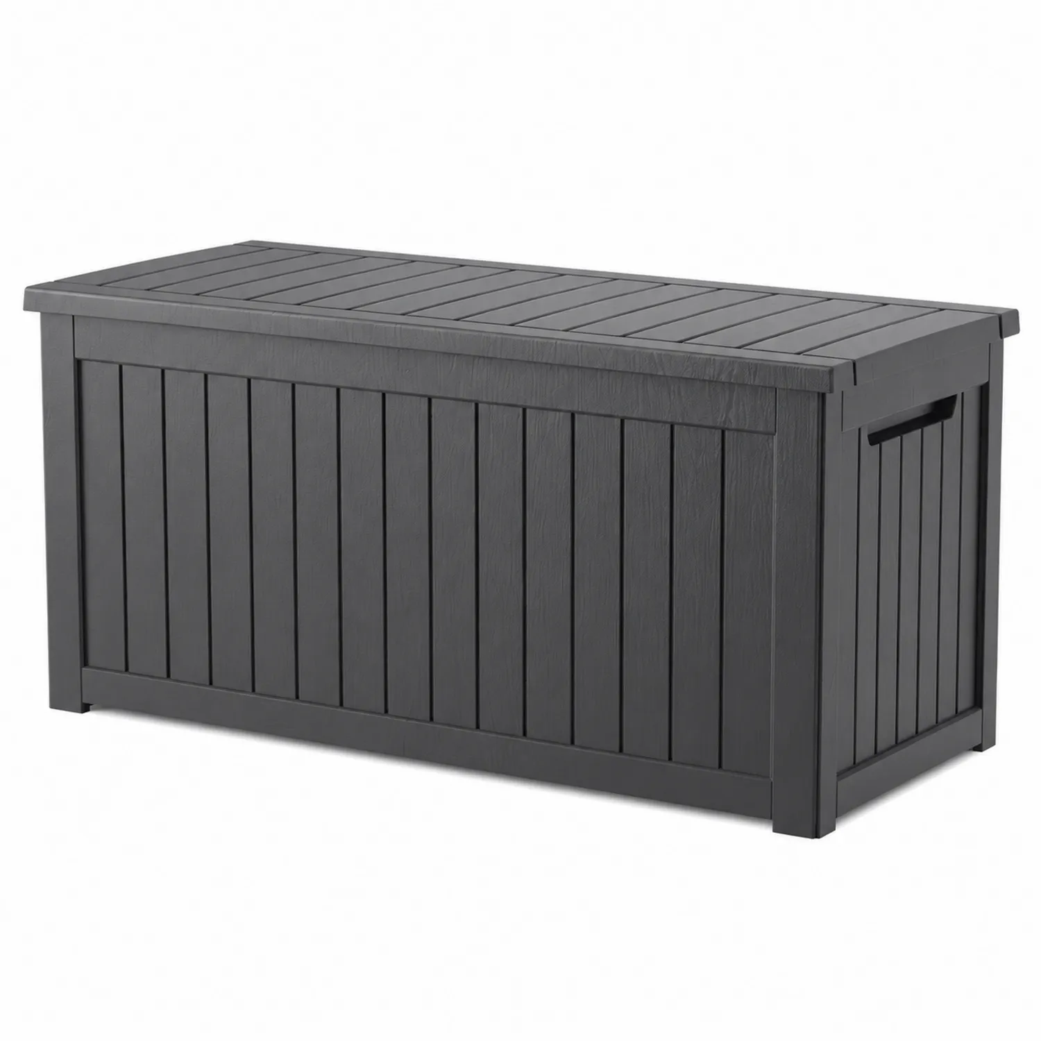 Aufbewahrungsbox Kunststoff Grau 120x45x60 cm