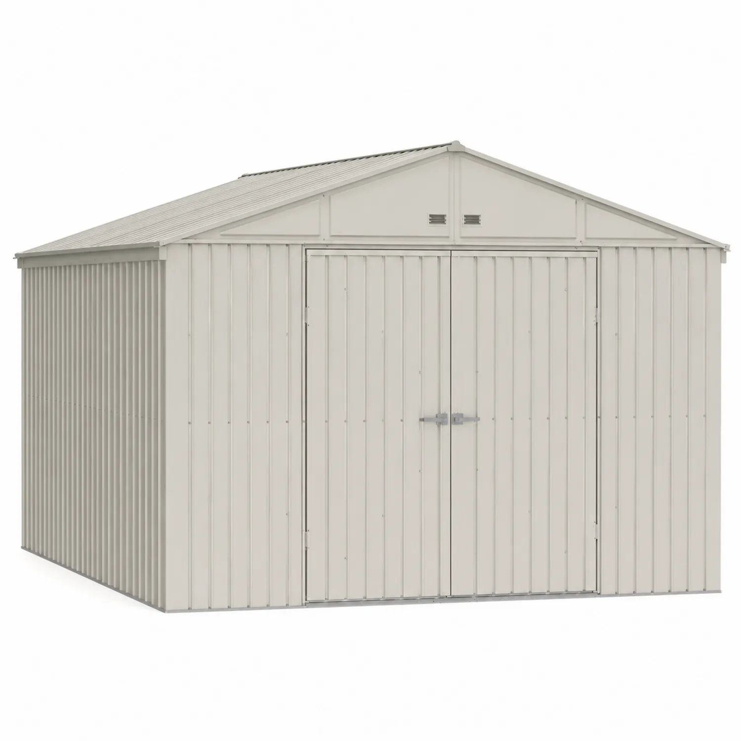 Metall Lagerschuppen Stahl Beige 340x382x200 cm