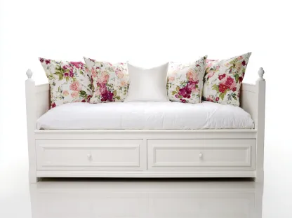 Canapé lit - bois-MDF - 202 x 94 x 85 cm - blanc - style classique élégant-Cottahome