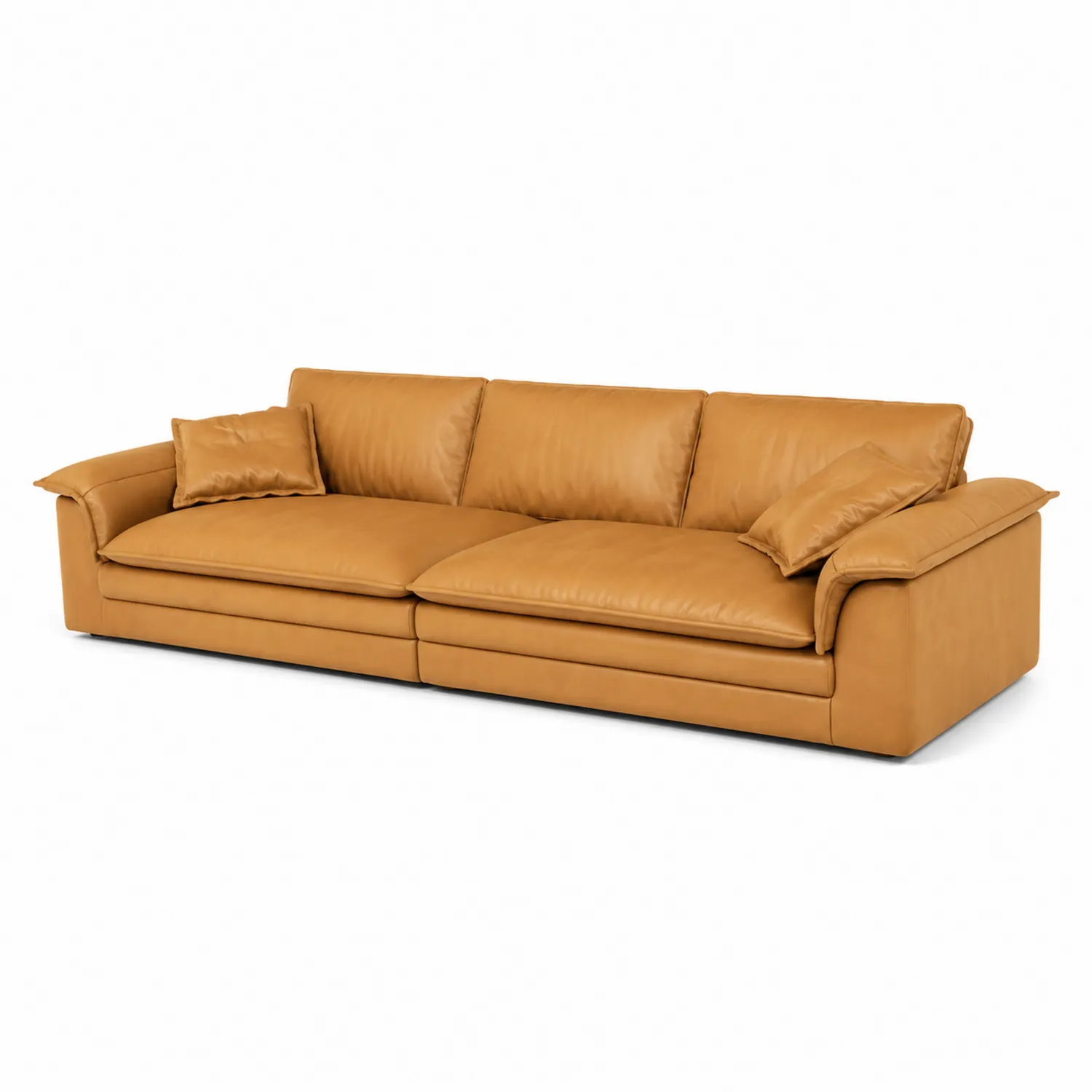 Canapé en cuir 3 places 250 cm