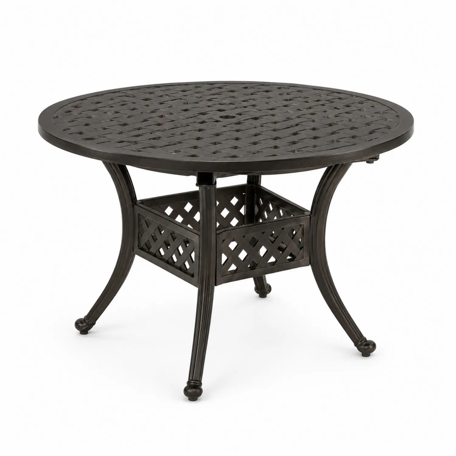 Tavolo rotondo alluminio esterno 110 cm
