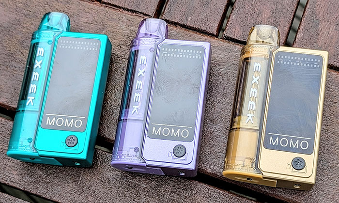 exeek momo colour options