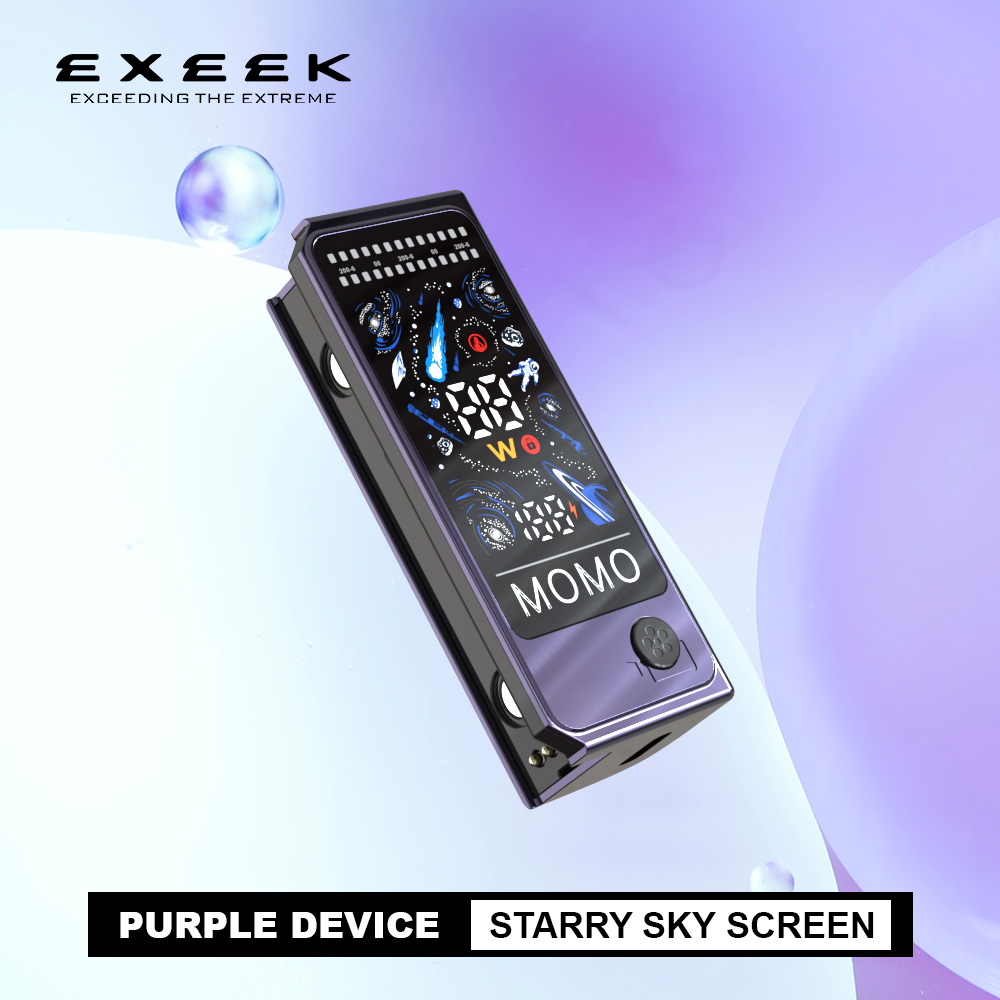 EK MOMO Pod 1200mAh 30W with Purple Starry Sky Screen
