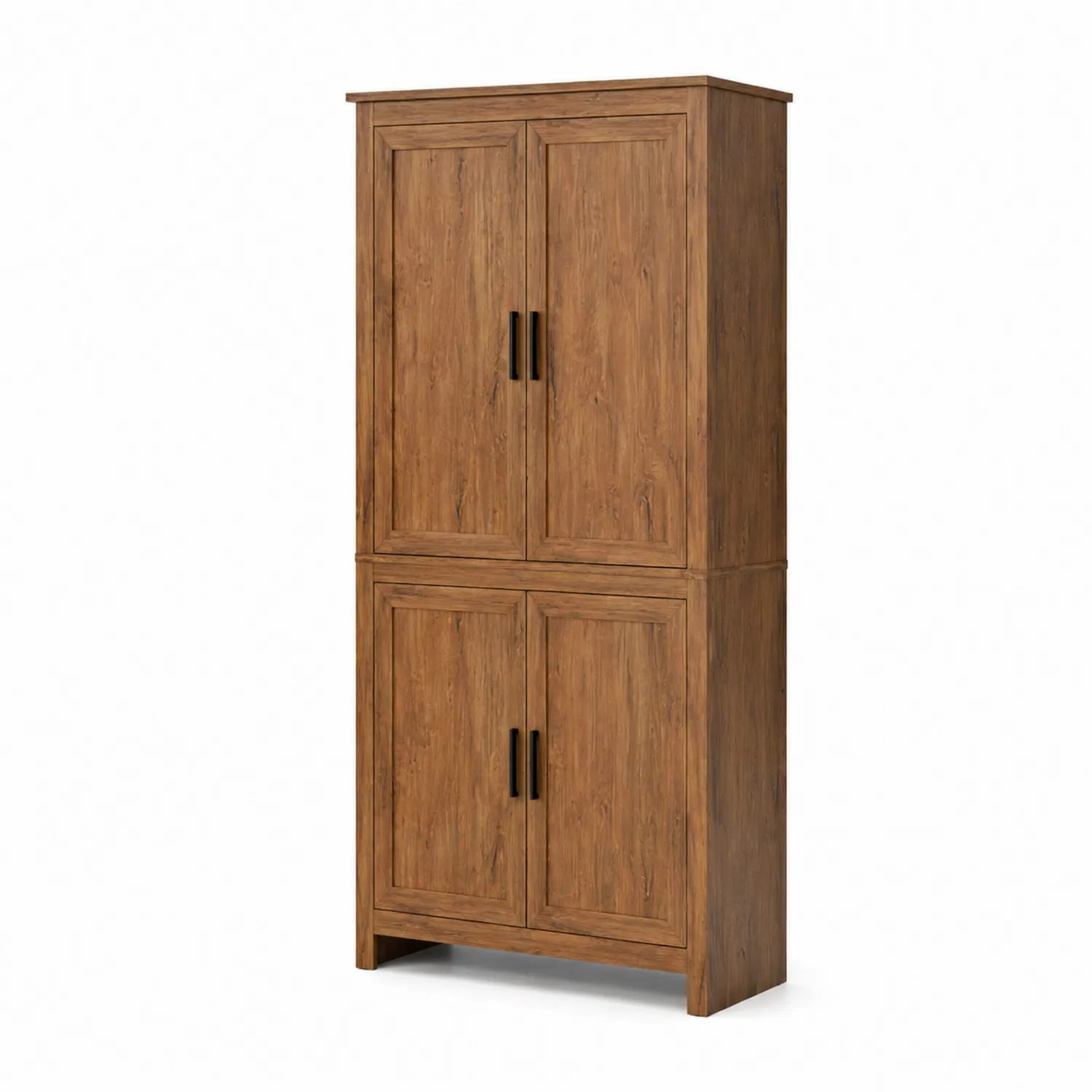 Armoire de cuisine en bois brun 4 portes