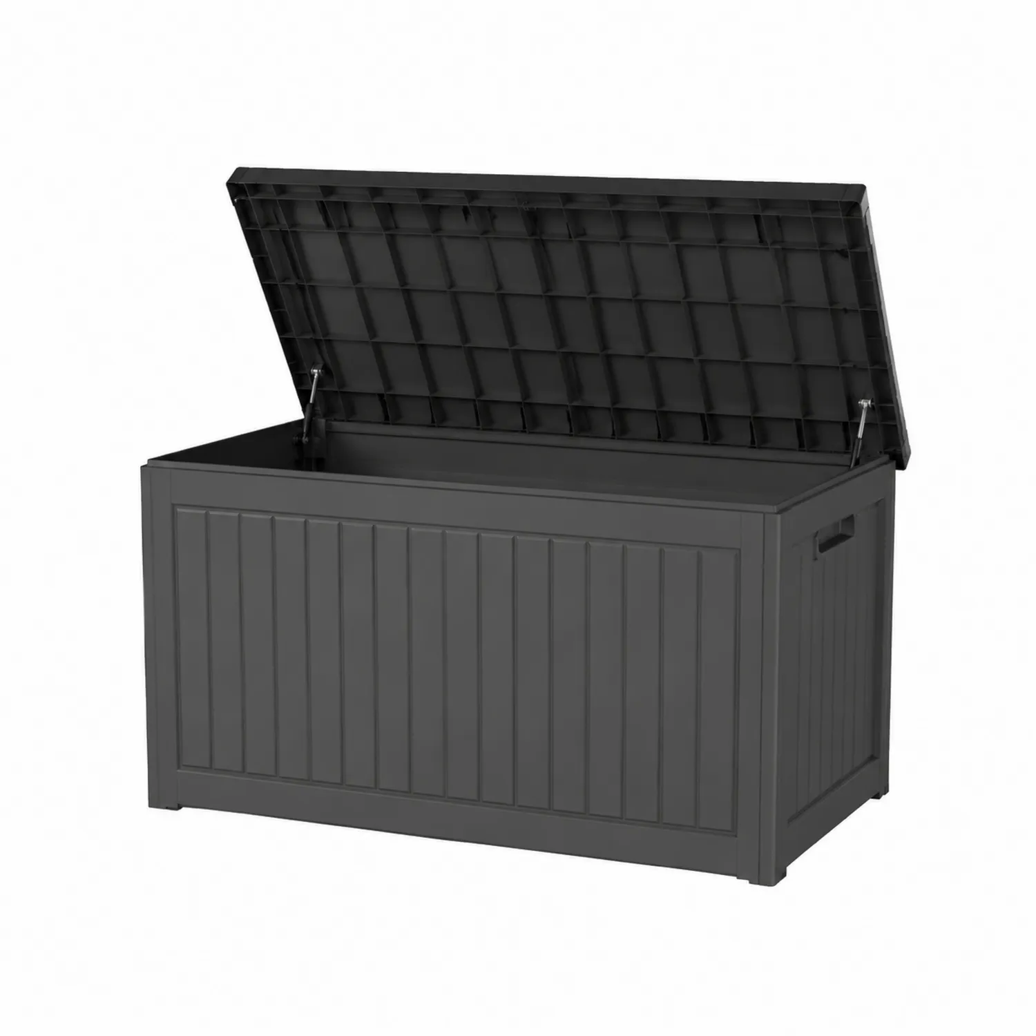 Coffre de rangement en résine 300L Gris