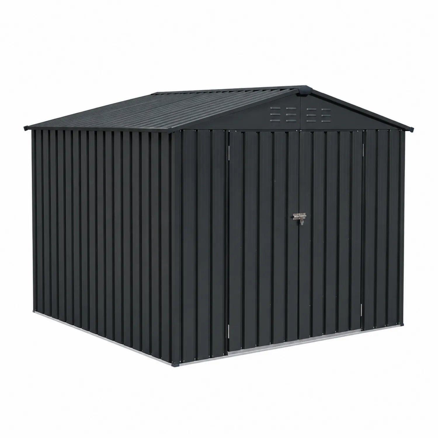 Abri de jardin en métal anthracite 3m²