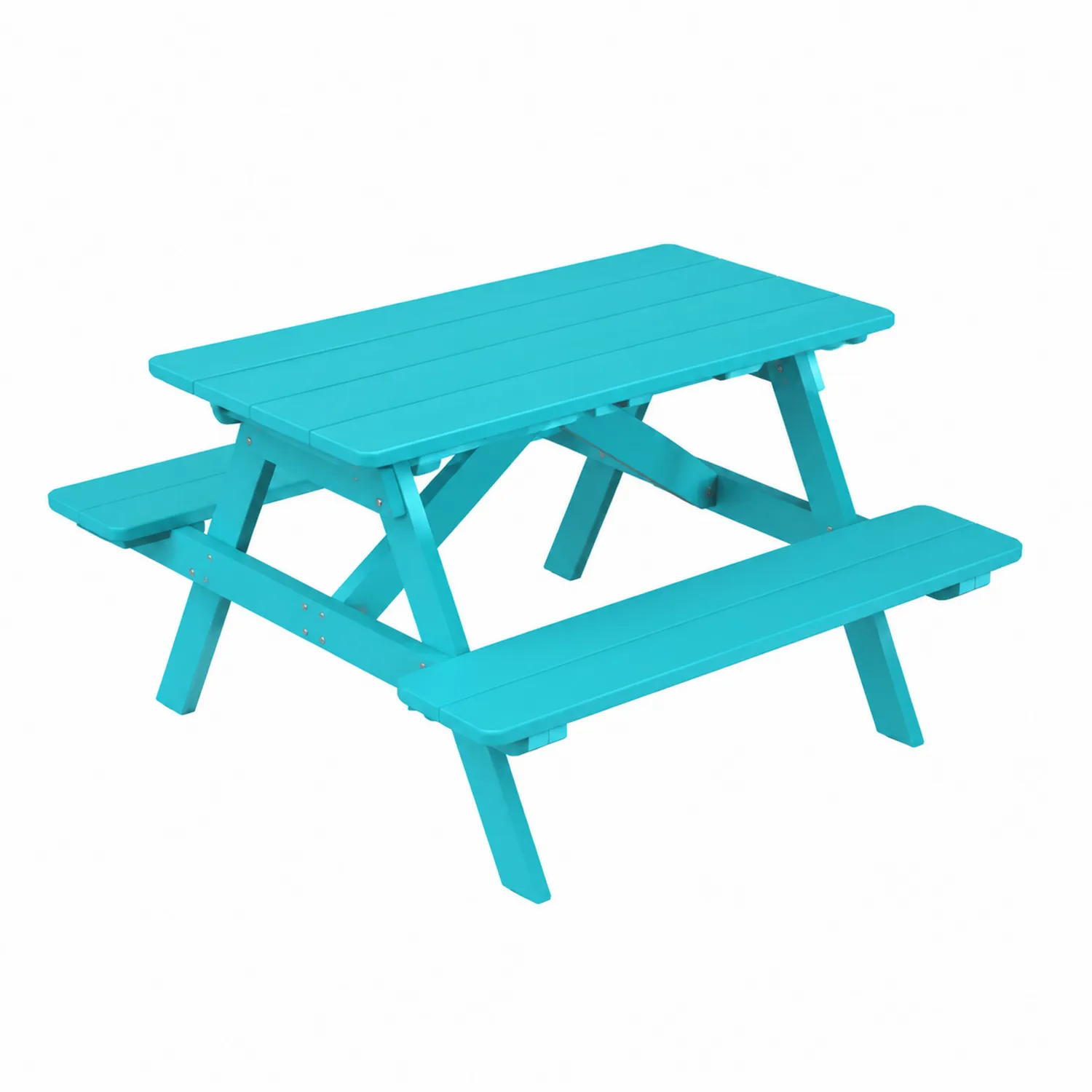 Table de pique-nique en bois pour enfants 89x79x50 cm