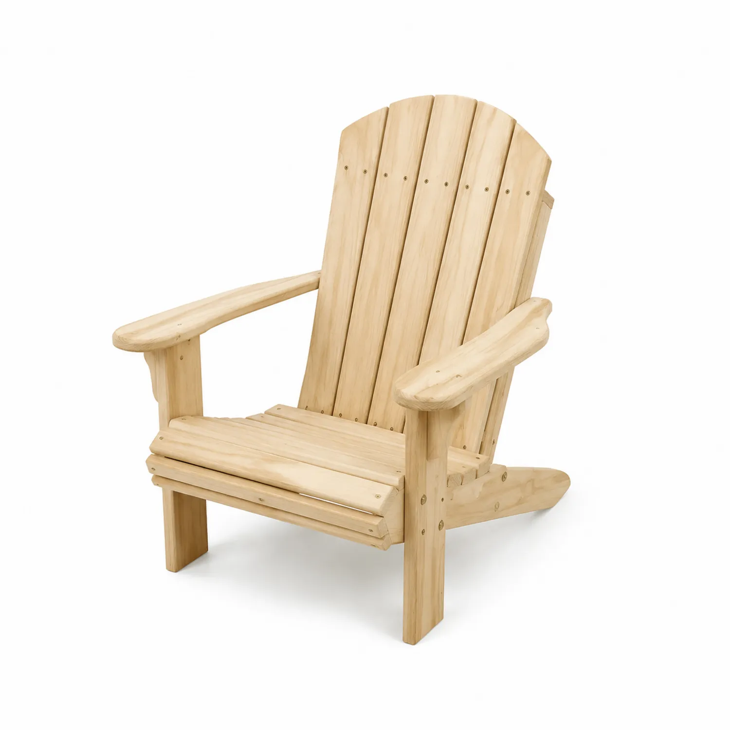 Chaise Adirondack en bois de sapin